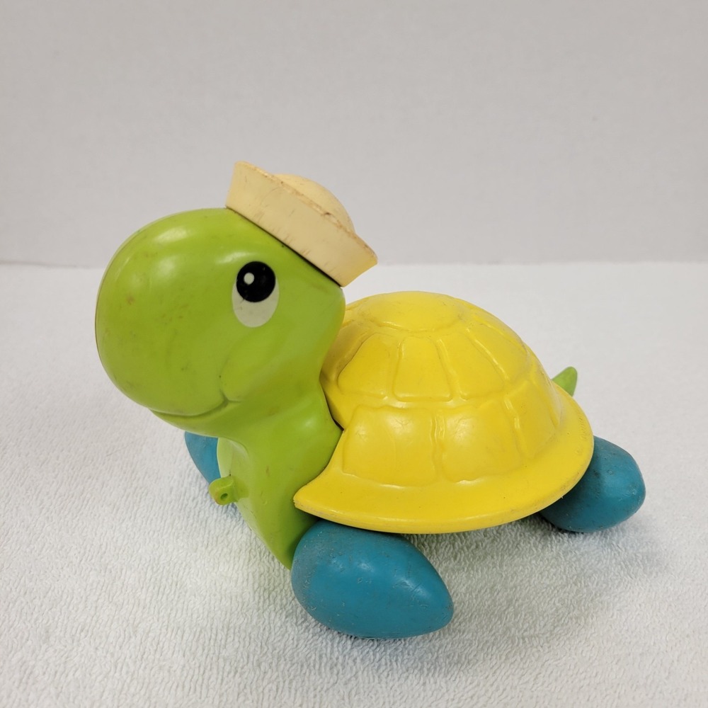 Fisher-Price Tag Along‎ Turtle Vintage 1977